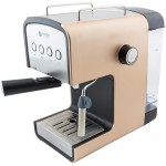 semi automatic coffee machine MC682C, brown