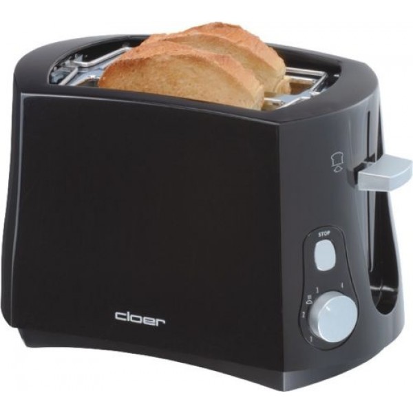 Toaster, black, CLO3310