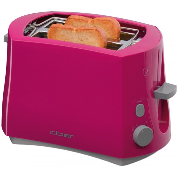 Тостер, розовый, CLO3317-1